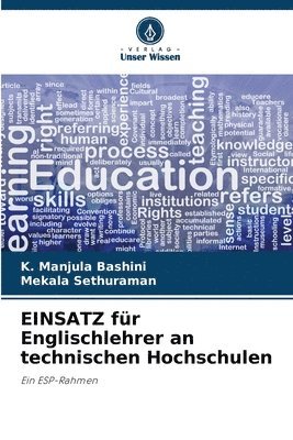 bokomslag EINSATZ fr Englischlehrer an technischen Hochschulen