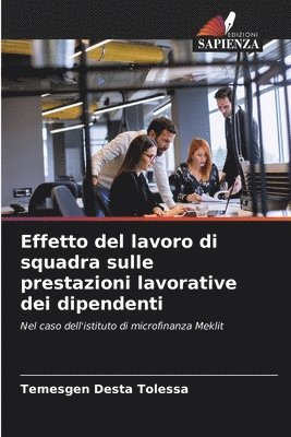 bokomslag Effetto del lavoro di squadra sulle prestazioni lavorative dei dipendenti