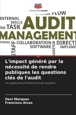 bokomslag L'impact généré par la nécessité de rendre publiques les questions clés de l'audit