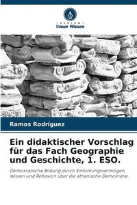 bokomslag Ein didaktischer Vorschlag fr das Fach Geographie und Geschichte, 1. ESO.