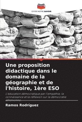 Ramos Rodriguez - proposition didactique dans le domaine de la géographie et de l'histoire, 1ère ESO, Häftad