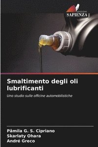 bokomslag Smaltimento degli oli lubrificanti