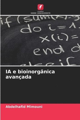 bokomslag IA e bioinorgânica avançada