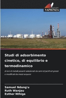 bokomslag Studi di adsorbimento cinetico, di equilibrio e termodinamico