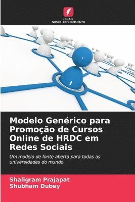 bokomslag Modelo Genérico para Promoção de Cursos Online de HRDC em Redes Sociais