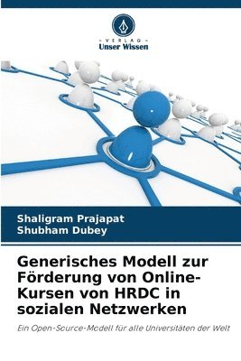 Shaligram Prajapat, Shubham Dubey - Generisches Modell zur Förderung von Online-Kursen von HRDC in sozialen Netzwerken, Häftad