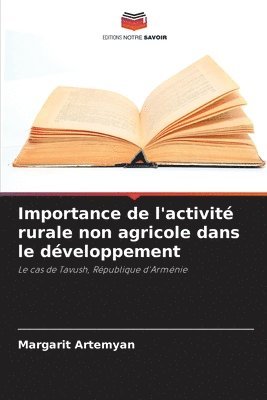 bokomslag Importance de l'activit rurale non agricole dans le dveloppement