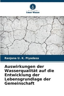 bokomslag Auswirkungen der Wasserqualitt auf die Entwicklung der Lebensgrundlage der Gemeinschaft