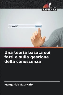 bokomslag teoria basata sui fatti e sulla gestione della conoscenza
