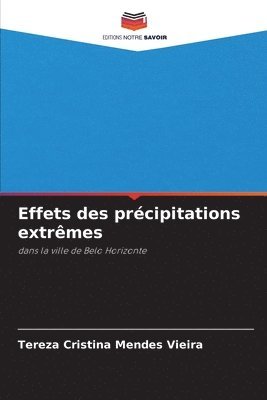 bokomslag Effets des précipitations extrêmes