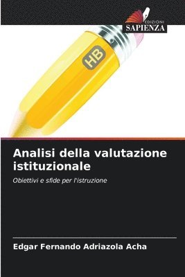 bokomslag Analisi della valutazione istituzionale