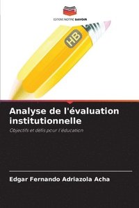 bokomslag Analyse de l'valuation institutionnelle