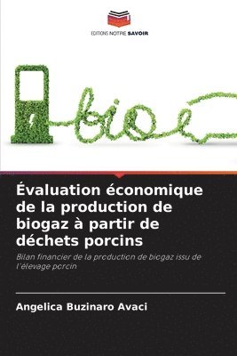 bokomslag valuation conomique de la production de biogaz  partir de dchets porcins