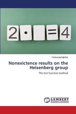 bokomslag Nonexictence results on the Heisenberg group
