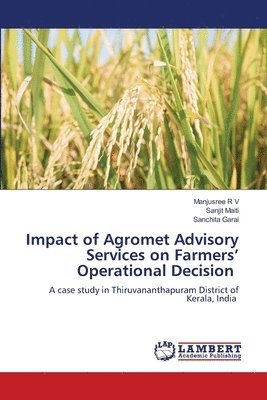 bokomslag Impact of Agromet Advisory Services on Farmers' Operational Decision