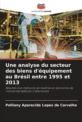 bokomslag analyse du secteur des biens d'équipement au Brésil entre 1995 et 2013