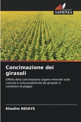 Concimazione dei girasoli 1