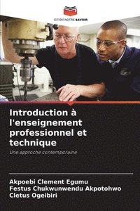 bokomslag Introduction à l'enseignement professionnel et technique