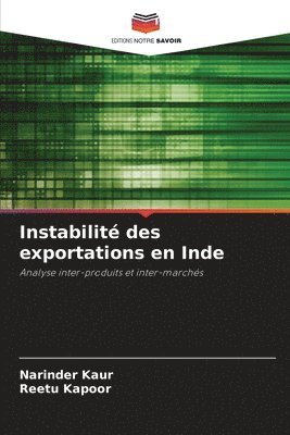 bokomslag Instabilit des exportations en Inde