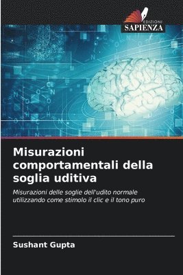 bokomslag Misurazioni comportamentali della soglia uditiva