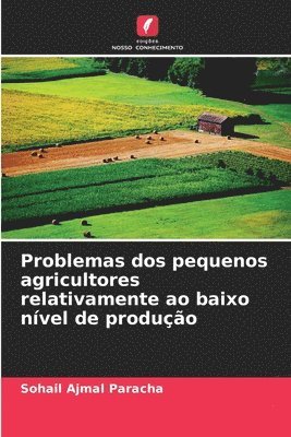 Problemas dos pequenos agricultores relativamente ao baixo nível de produção