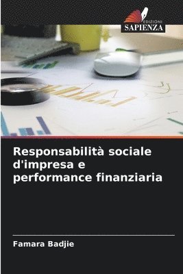 bokomslag Responsabilit sociale d'impresa e performance finanziaria