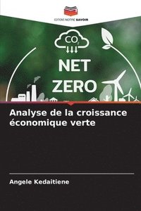 bokomslag Analyse de la croissance conomique verte