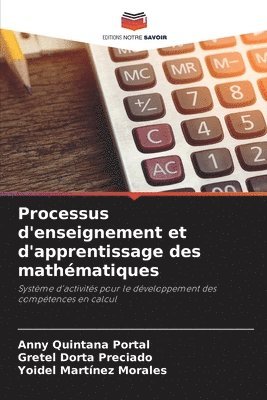 bokomslag Processus d'enseignement et d'apprentissage des mathmatiques