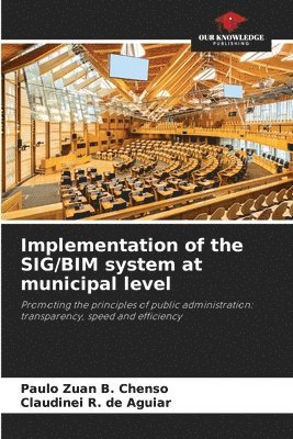 Implementation of the SIG/BIM system at municipal level