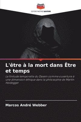 bokomslag L'être à la mort dans Être et temps