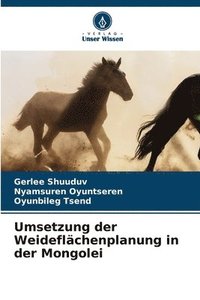 bokomslag Umsetzung der Weideflächenplanung in der Mongolei