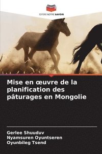 bokomslag Mise en oeuvre de la planification des pâturages en Mongolie