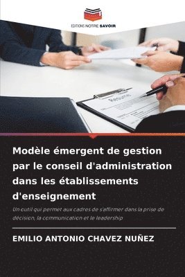 bokomslag Modle mergent de gestion par le conseil d'administration dans les tablissements d'enseignement