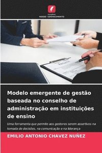 bokomslag Modelo emergente de gestão baseada no conselho de administração em instituições de ensino