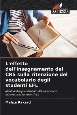 L'effetto dell'insegnamento del CRS sulla ritenzione del vocabolario degli studenti EFL 1