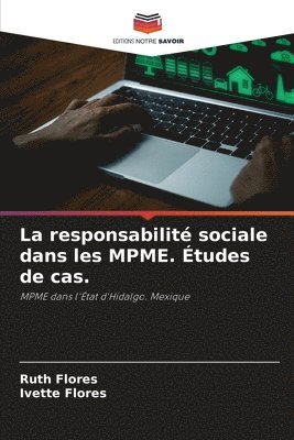 bokomslag responsabilité sociale dans les MPME. Études de cas.