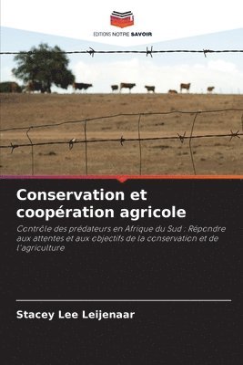 bokomslag Conservation et coopration agricole