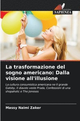 bokomslag trasformazione del sogno americano
