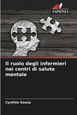 bokomslag Il ruolo degli infermieri nei centri di salute mentale