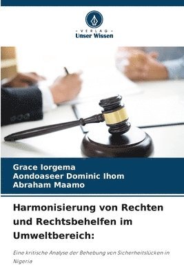 bokomslag Harmonisierung von Rechten und Rechtsbehelfen im Umweltbereich