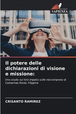 bokomslag potere delle dichiarazioni di visione e missione