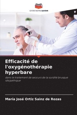 bokomslag Efficacité de l'oxygénothérapie hyperbare