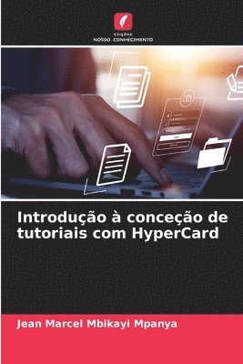 bokomslag Introdução à conceção de tutoriais com HyperCard