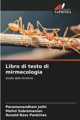 bokomslag Libro di testo di mirmecologia