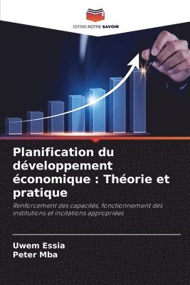 bokomslag Planification du dveloppement conomique