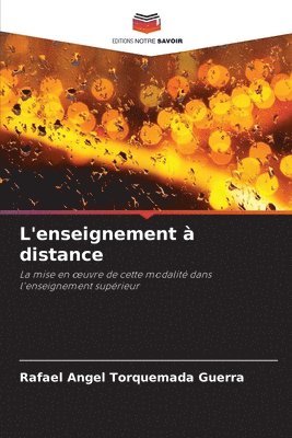 bokomslag L'enseignement  distance