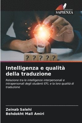 bokomslag Intelligenza e qualit della traduzione