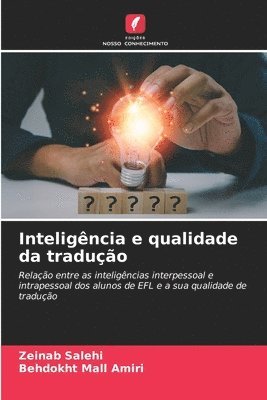 Inteligncia e qualidade da traduo 1