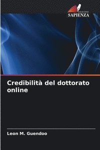 bokomslag Credibilit del dottorato online