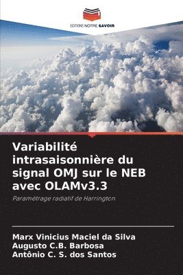 Variabilit intrasaisonnire du signal OMJ sur le NEB avec OLAMv3.3 1